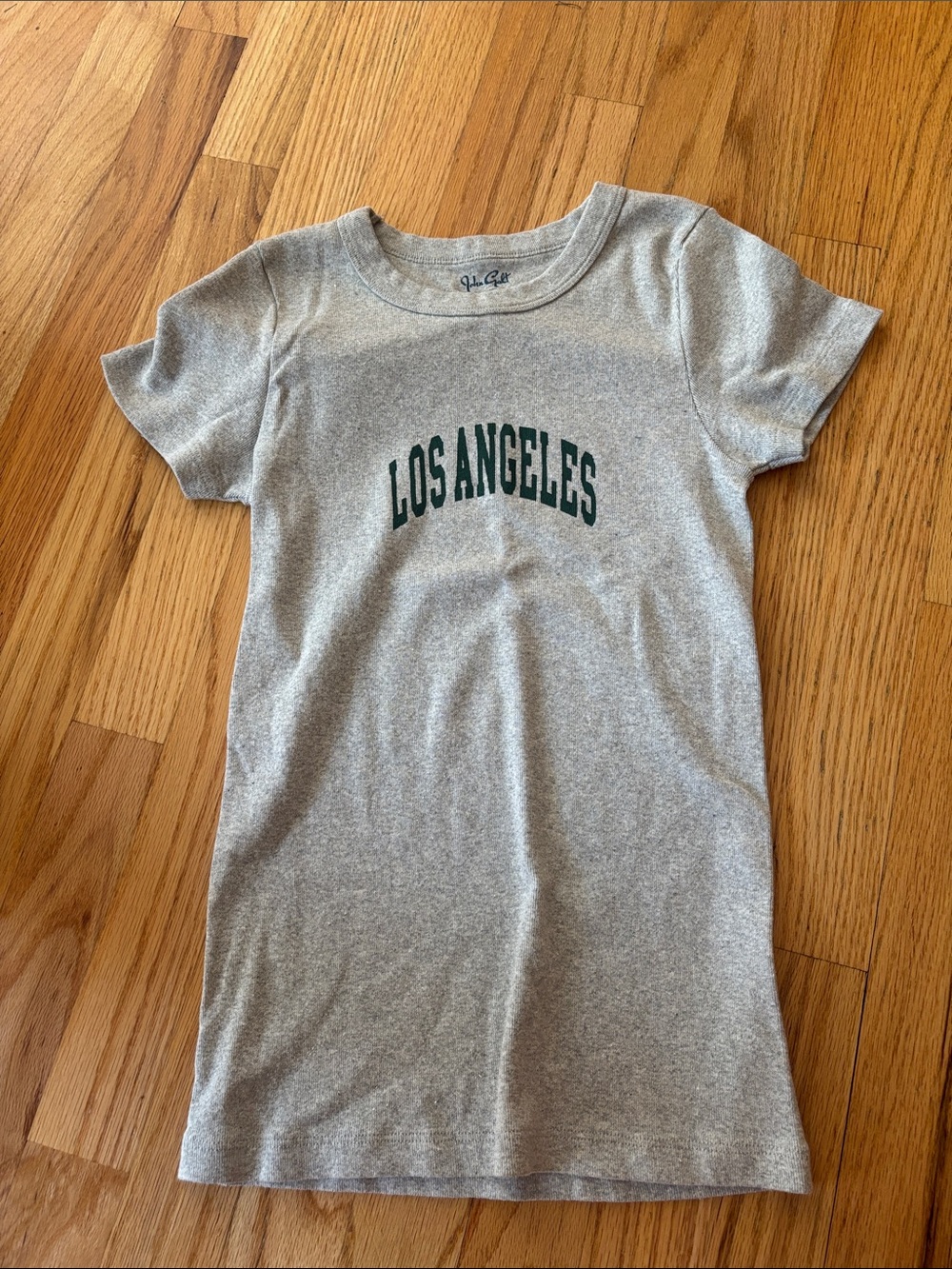 Brandy Los Angeles Graphic Tee- Gray